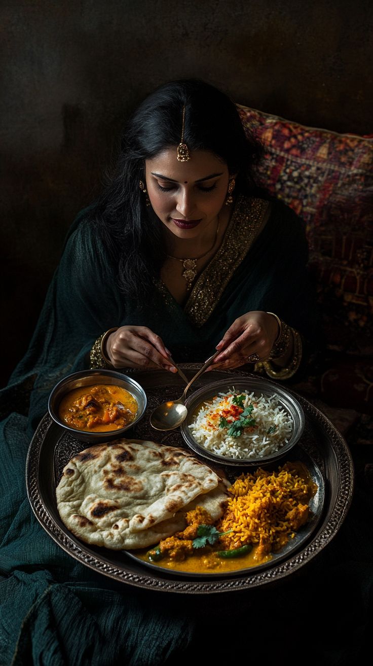 elegant indian thali creations